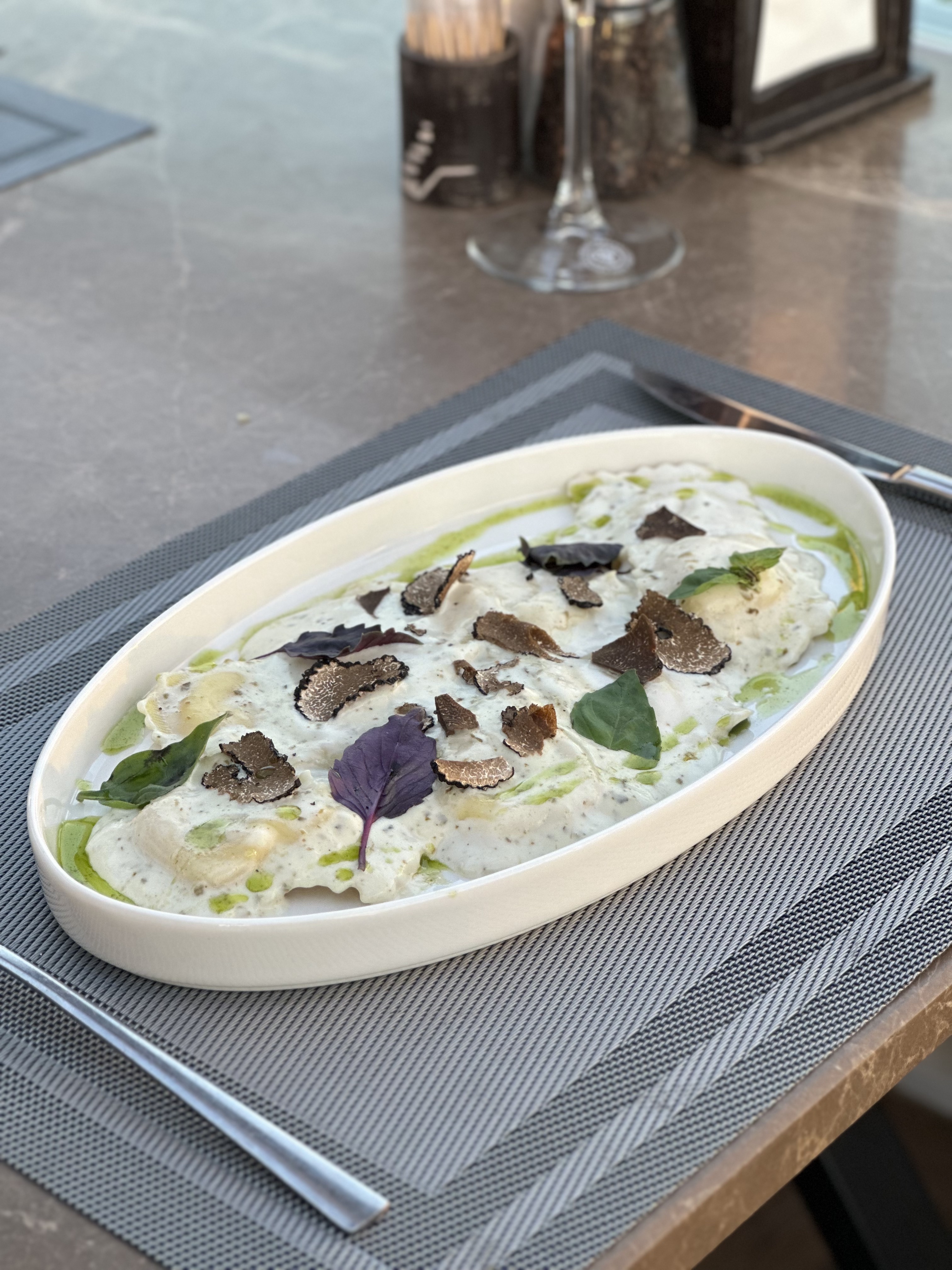 Trüflü Ravioli